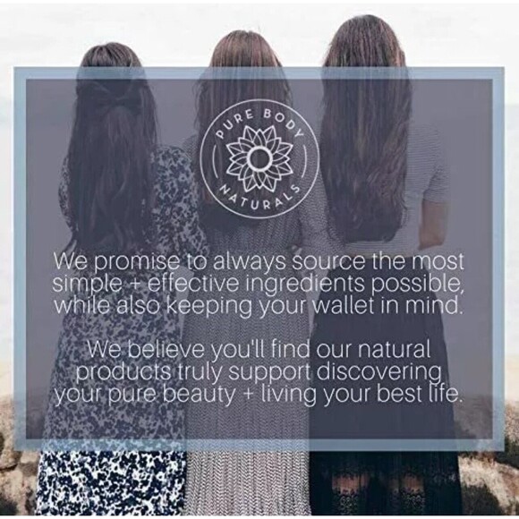 Pure Body Natural Hot Cream for Cellulite Reduction Skin Toning - Picture 4 of 9